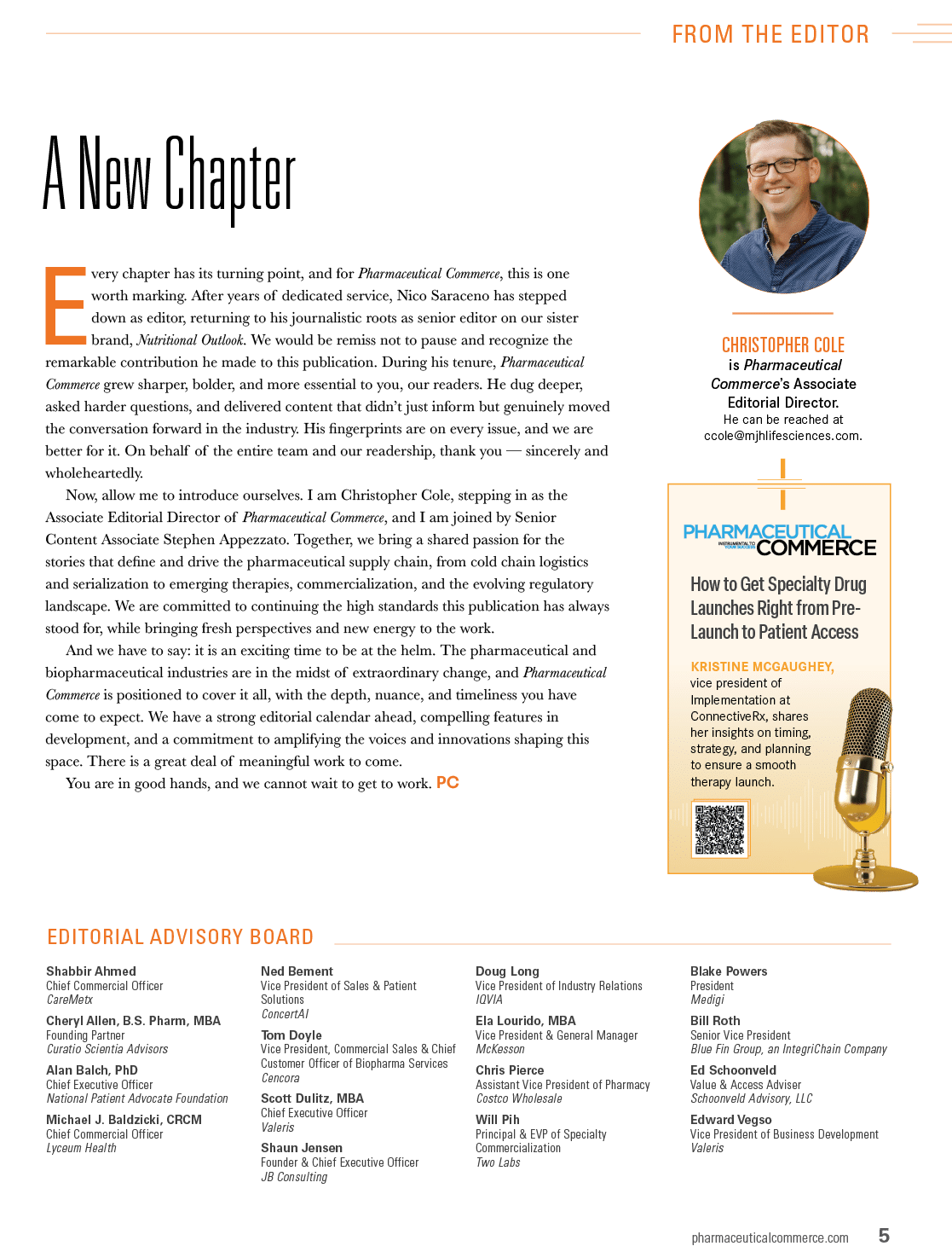 A magazine cover with a man smiling and the words “Our Most Valuable Resource" written in the top left corner. AI generated content