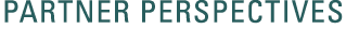 Partner perspectiveS