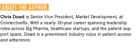  About the Author Chris Dowd is Senior Vice President, Market Development, at ConnectiveRx. With a nearly 30 year car...