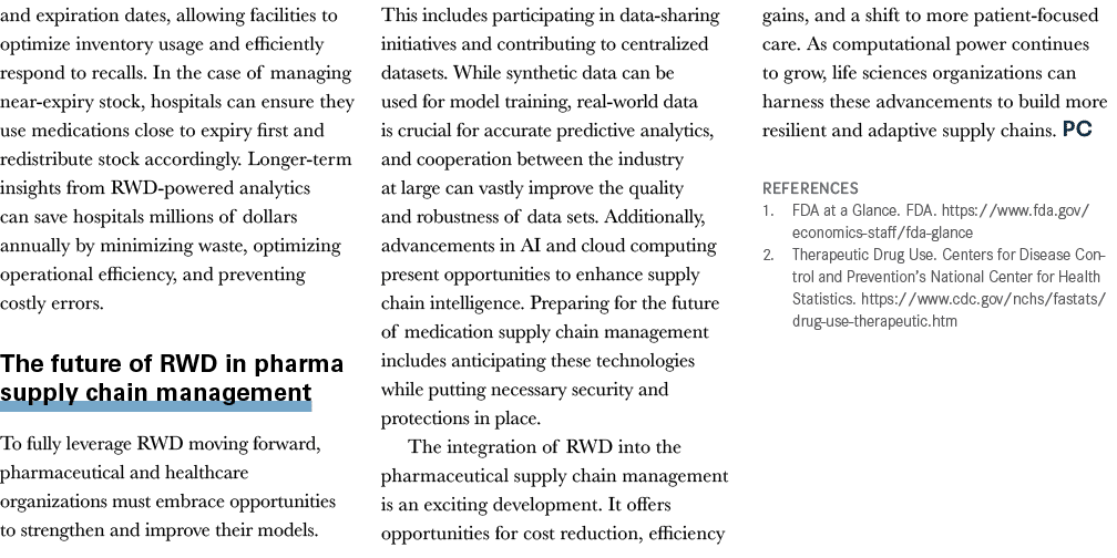 and expiration dates, allowing facilities to optimize inventory usage and efficiently respond to recalls. In the case...